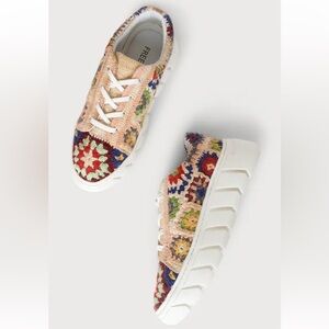 Free People Catch Me If You Can Crochet Sneakers